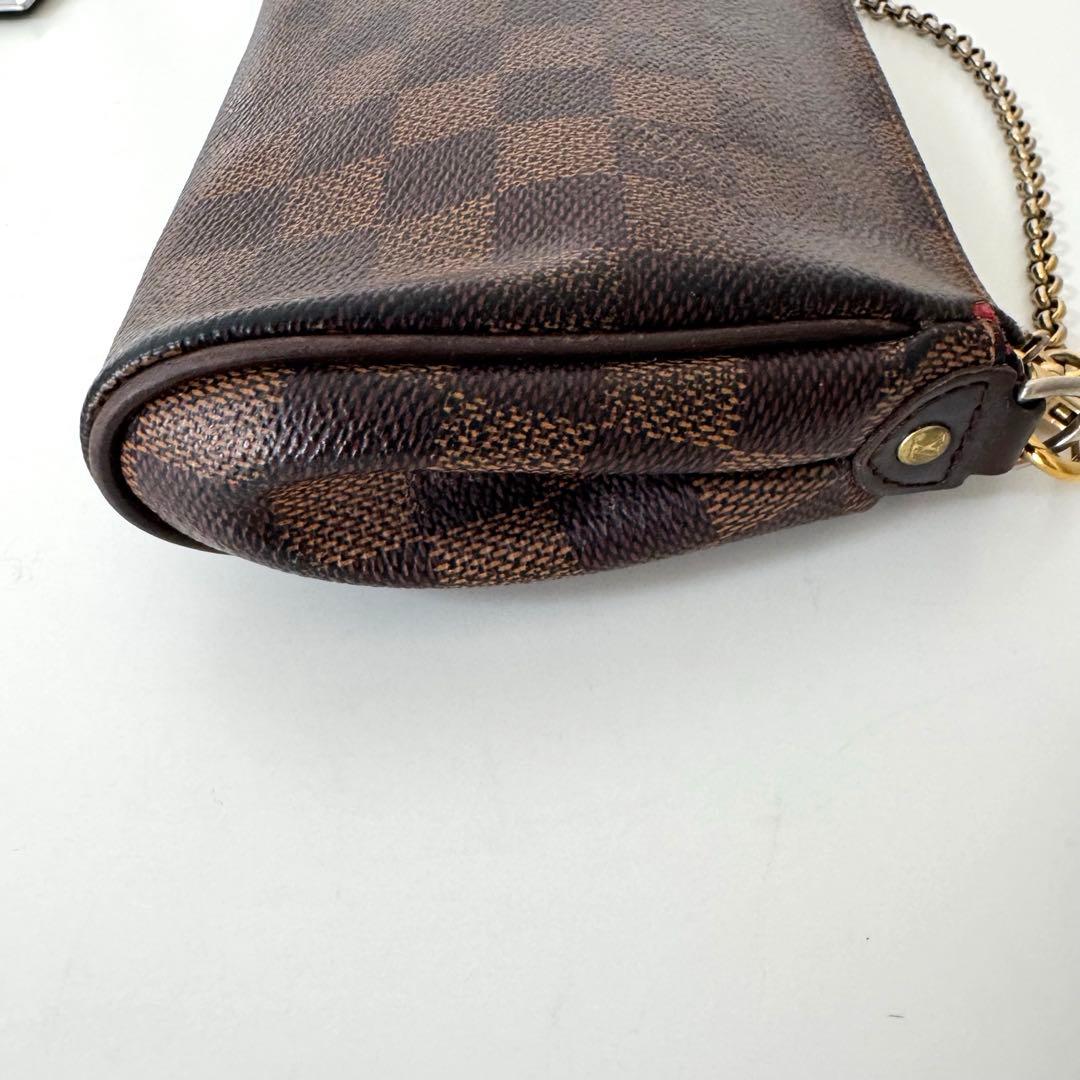 ルイヴィトン　エヴァ　ダミエ　クラッチバッグ　ハンドバック