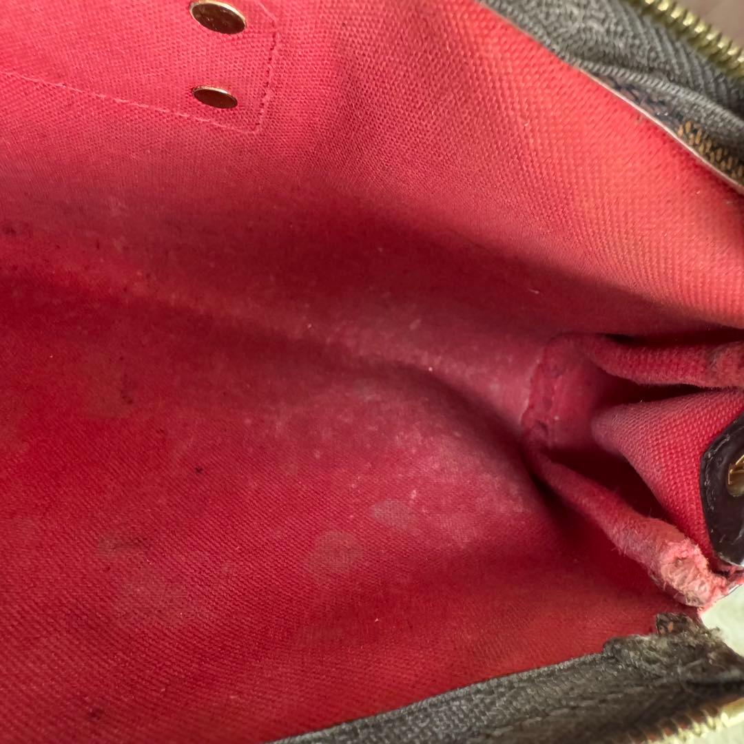 ルイヴィトン　エヴァ　ダミエ　クラッチバッグ　ハンドバック