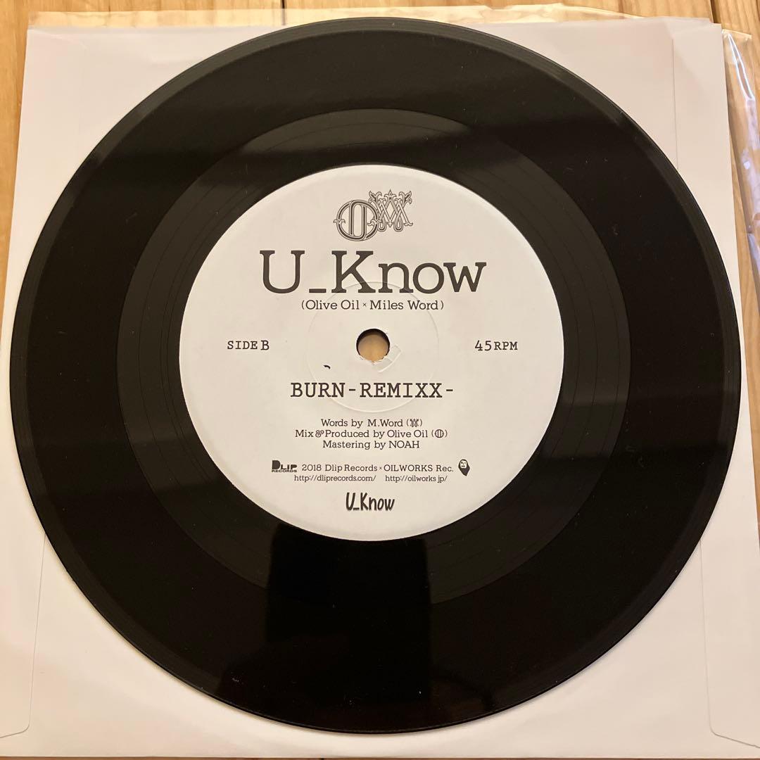 U_Know Olive Oil × Miles Word - WAKABA