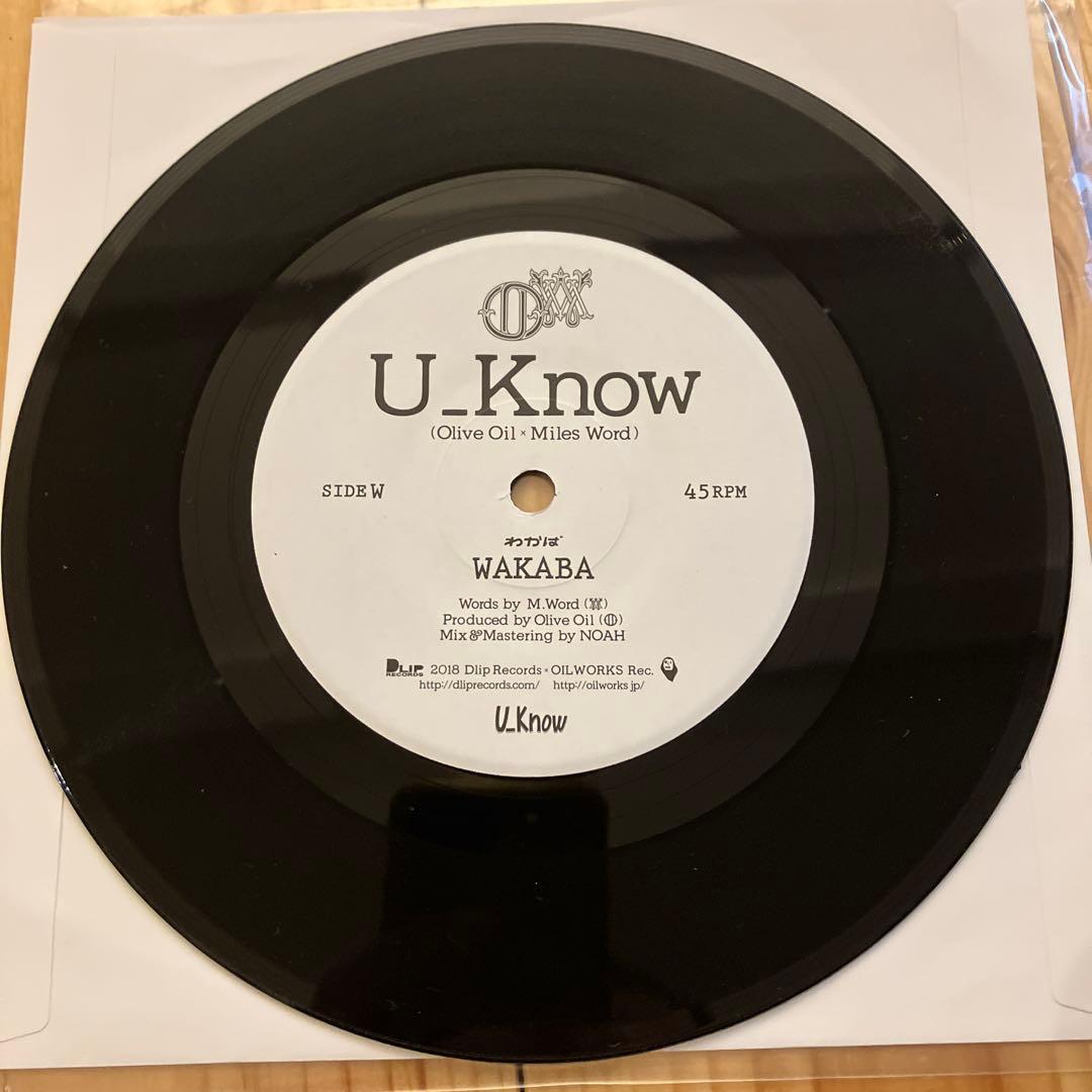 U_Know Olive Oil × Miles Word - WAKABA