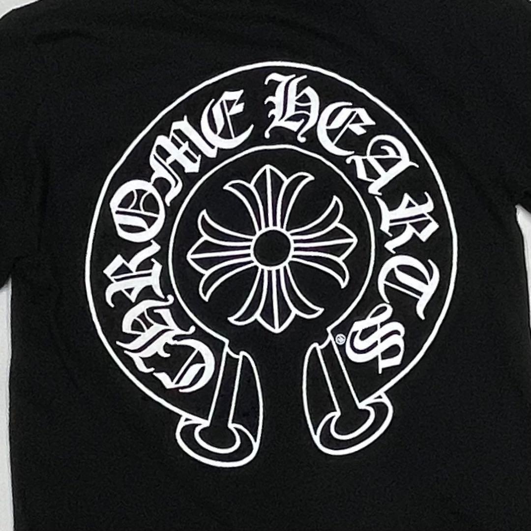 美品 Chrome Hearts クロムハーツ ホースシュー Tシャツ ブラック