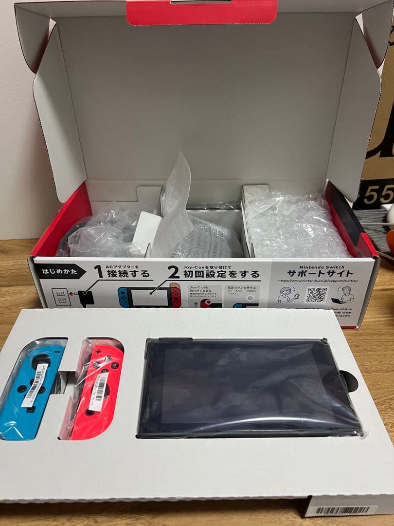 フ*リ様 Switch 本体＋スマブラ・スプラ・モンハンライズ等セット｜美品・フ
