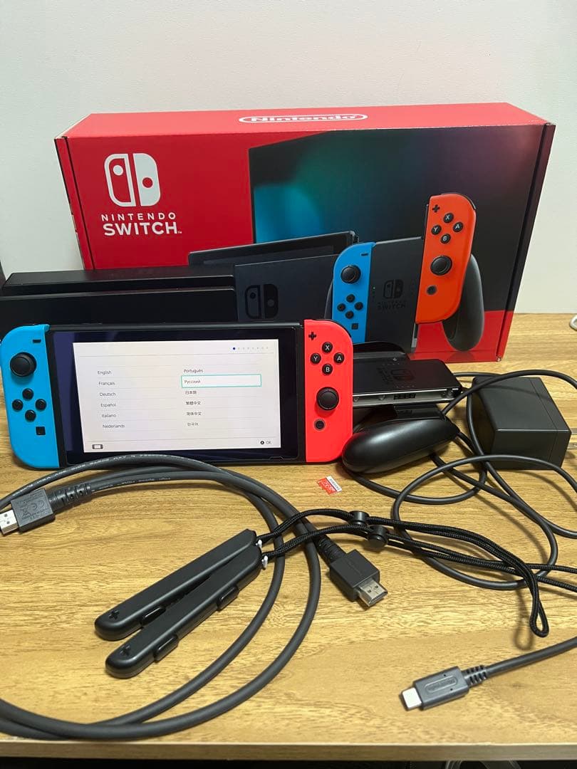 フ*リ様 Switch 本体＋スマブラ・スプラ・モンハンライズ等セット｜美品・フ