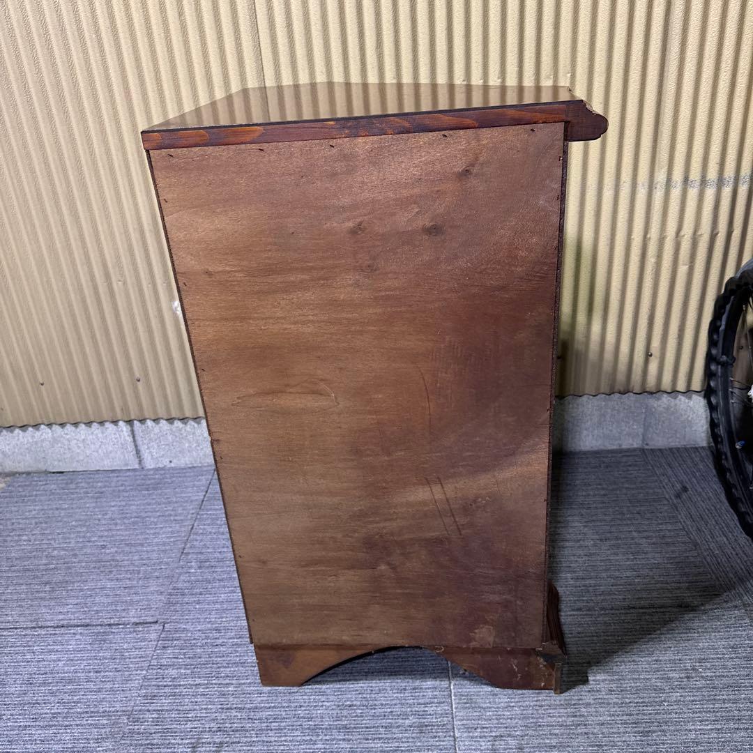 イタリア製　コーナーコンソール　キャビネット　アンティーク