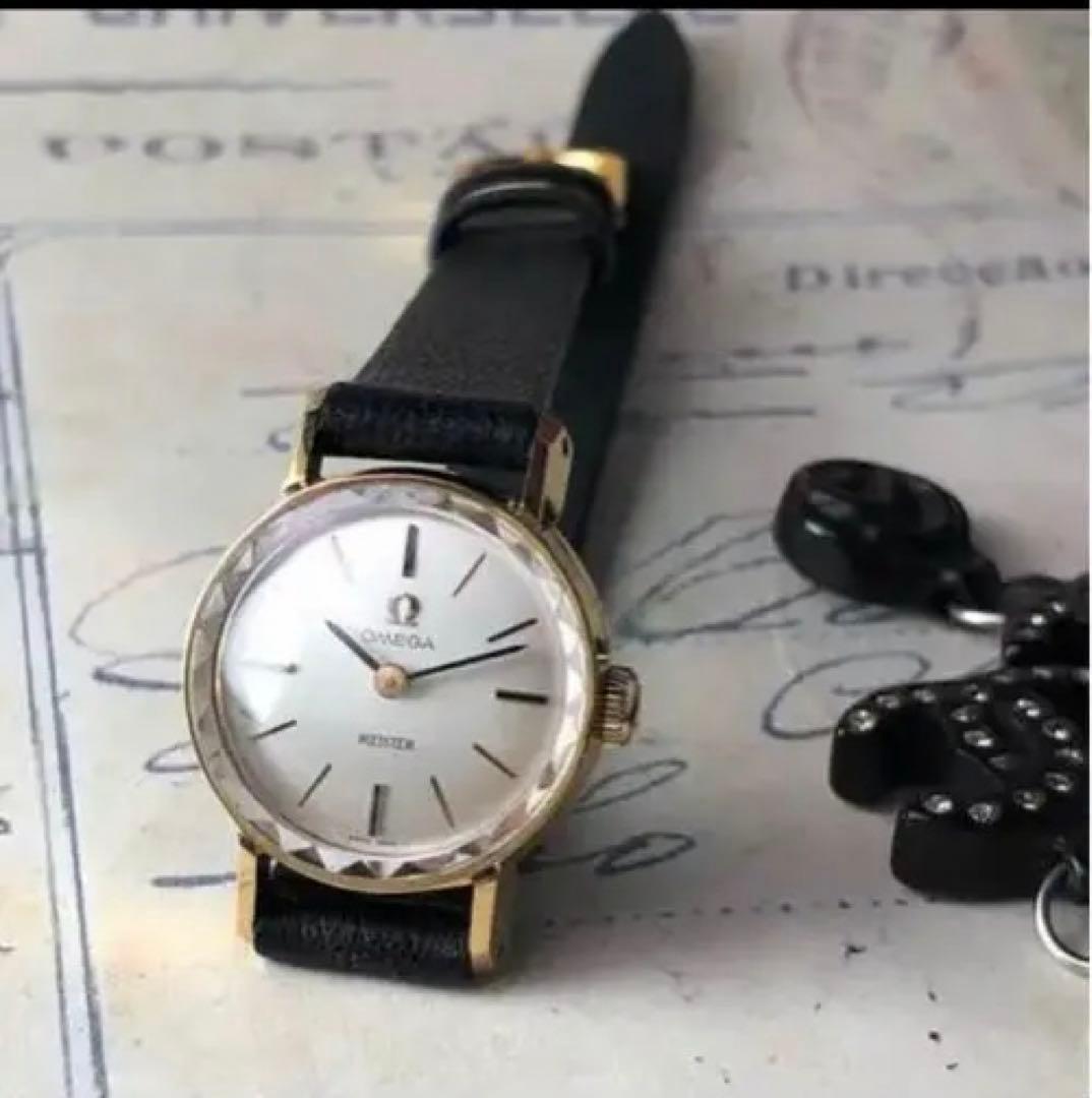 オメガ レディース アナログ時計 シルバー