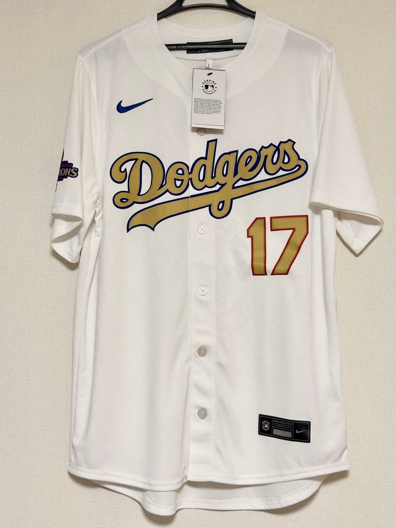 大谷翔平選手 WCゴールドリミテッドユニフォームLAドジャース　Mサイズ
