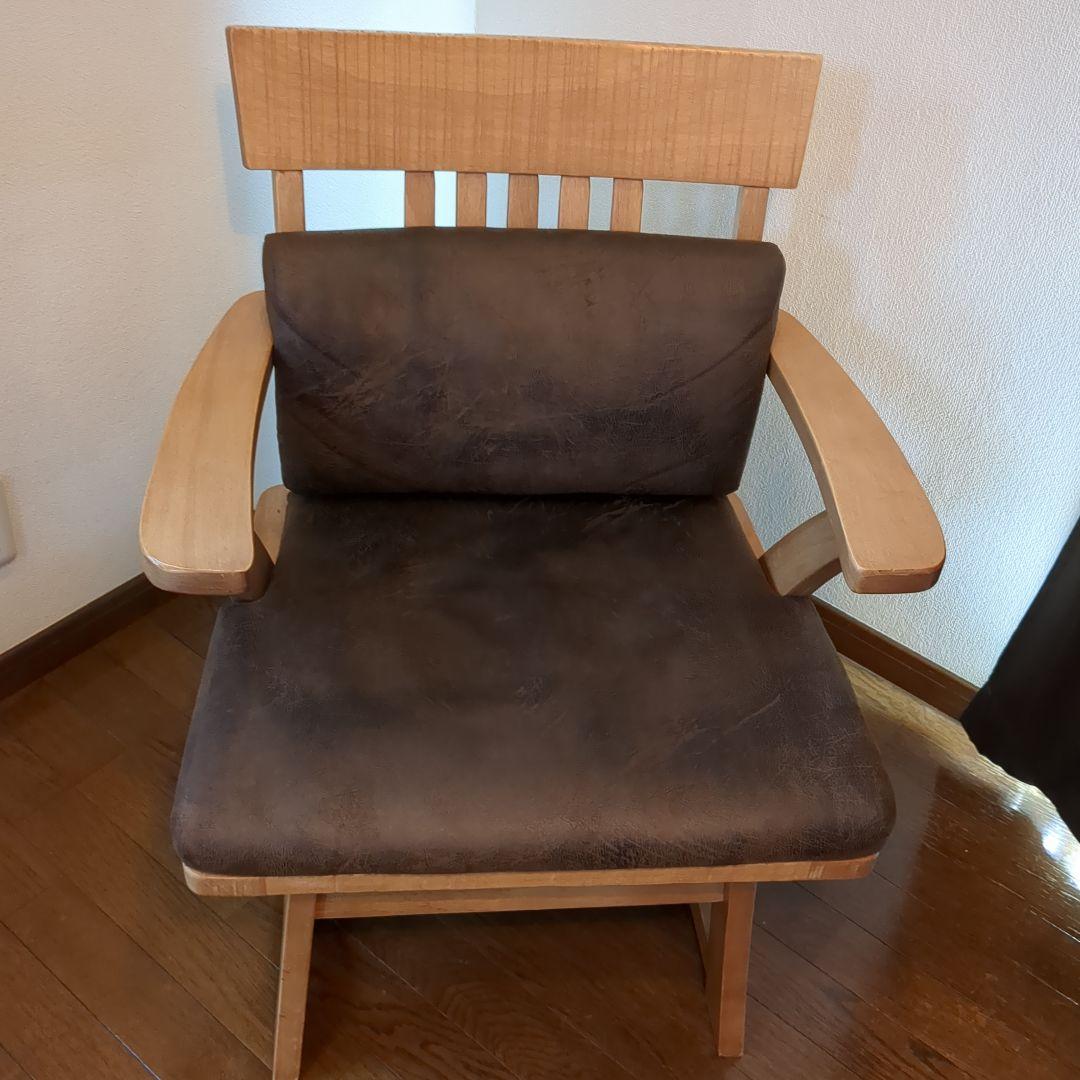ダイニング アームチェア 木製　１脚