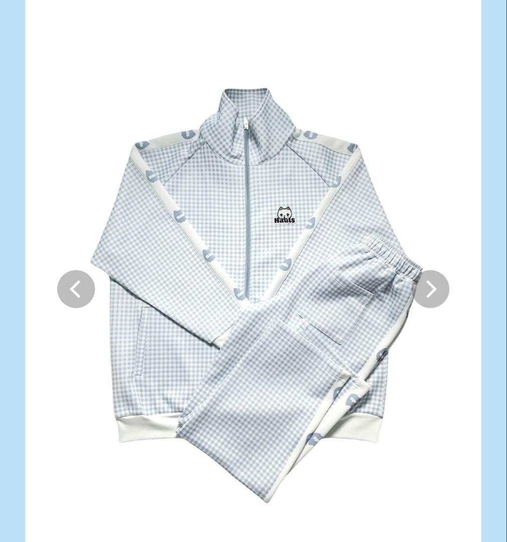 完売品タグ付きはうるず新！柄 神おジャージ参上！(ギンガムSAX)