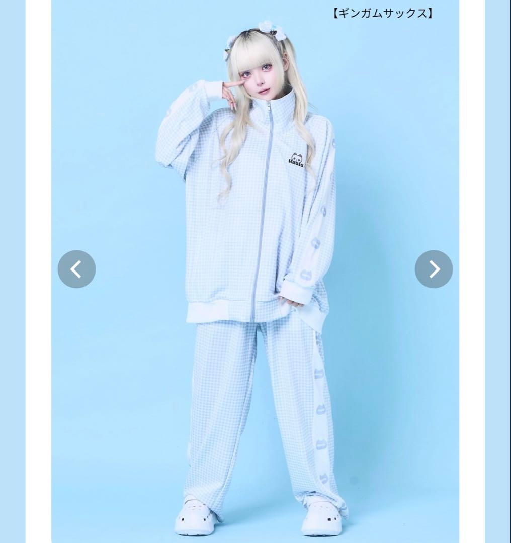 完売品タグ付きはうるず新！柄 神おジャージ参上！(ギンガムSAX)