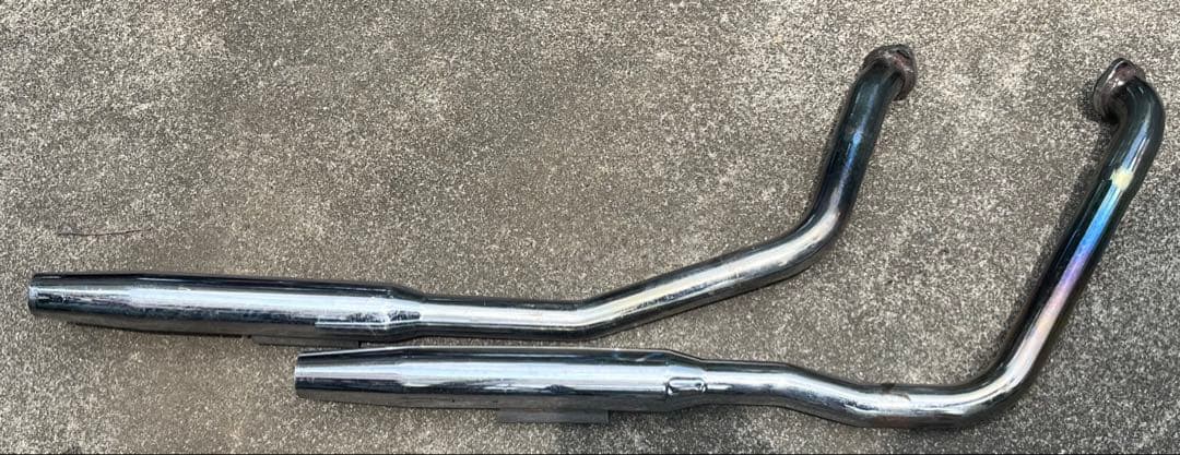 p*e様 ハーレーマフラー パイソン　EVO FXR