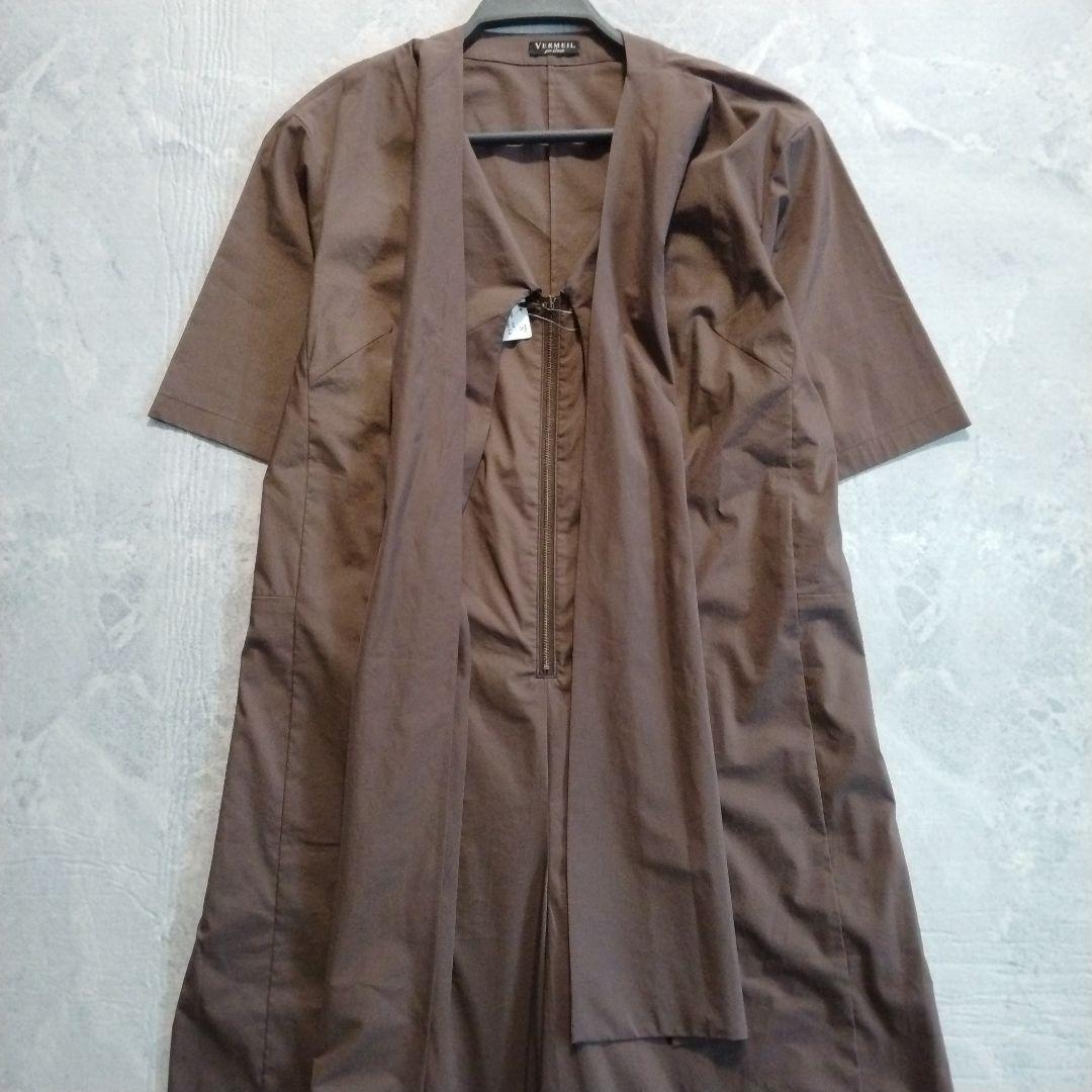 ヴェルメイユパーイエナ　未使用 2024 40 ライトタフタリボン コンビネゾン