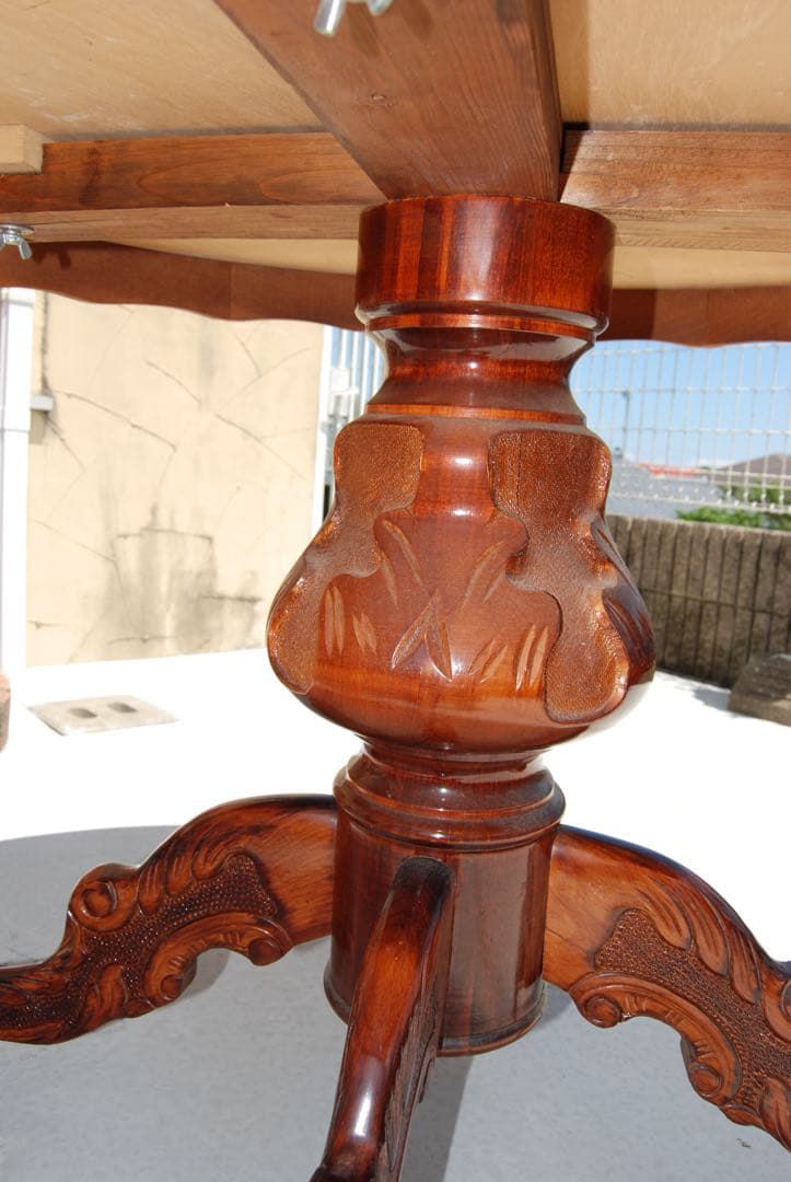 ※summersale※イタリア　アンティーク象嵌テーブル