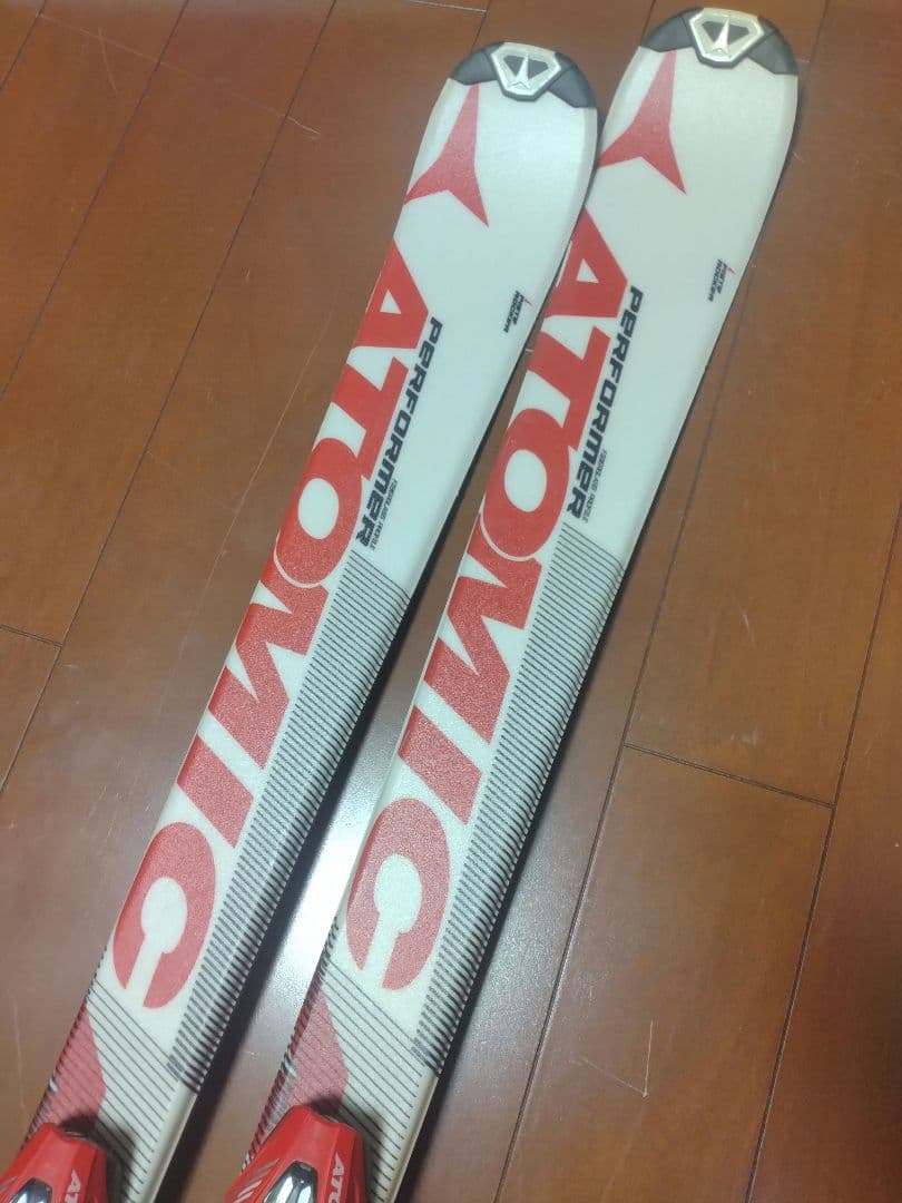 【状態良好☆】140cm　ATOMICスキー板セット♪　送料無料！