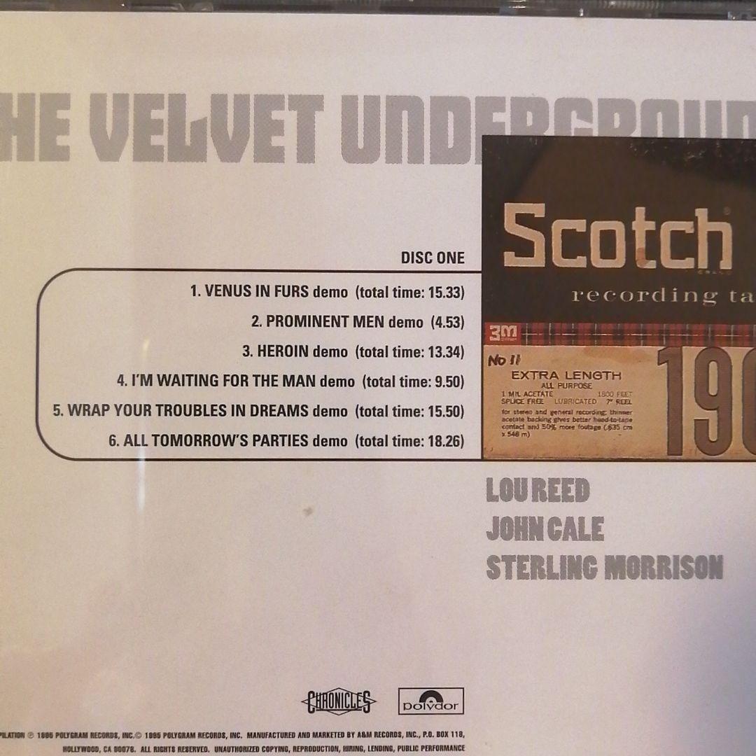 THE VELVETUNDERGROUND　PEEL SLOWLYANDSEE