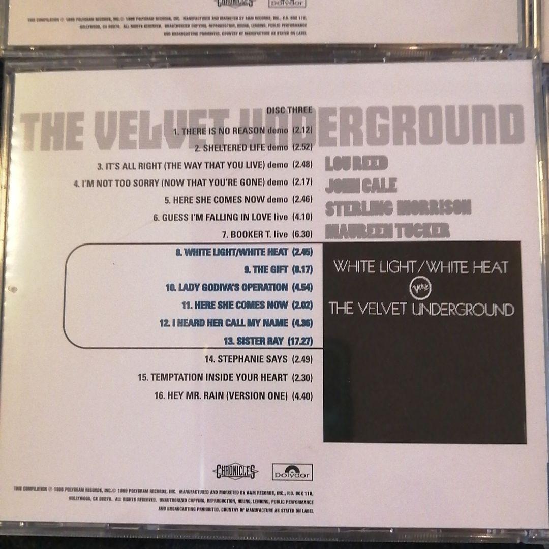 THE VELVETUNDERGROUND　PEEL SLOWLYANDSEE