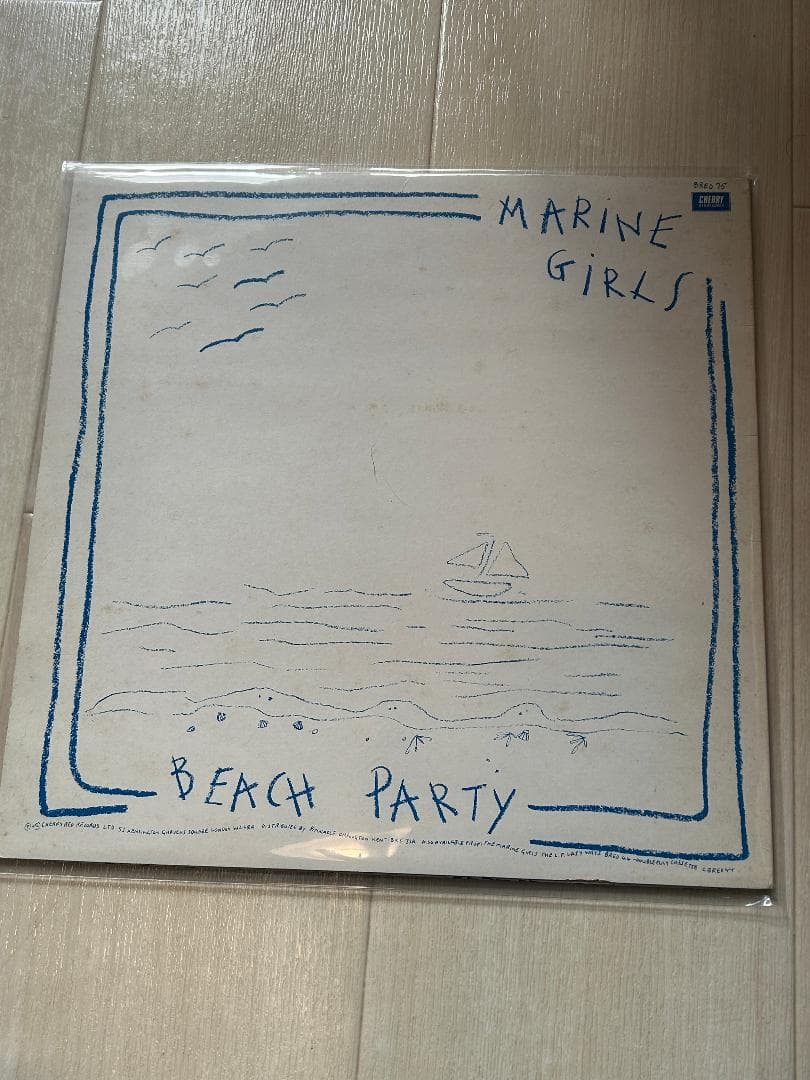 Cherry Red 87年オリジナル盤 Marine Girls 1st LP