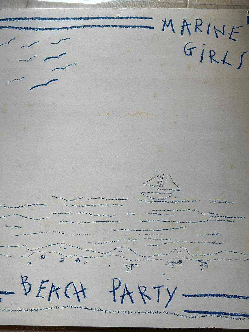 Cherry Red 87年オリジナル盤 Marine Girls 1st LP