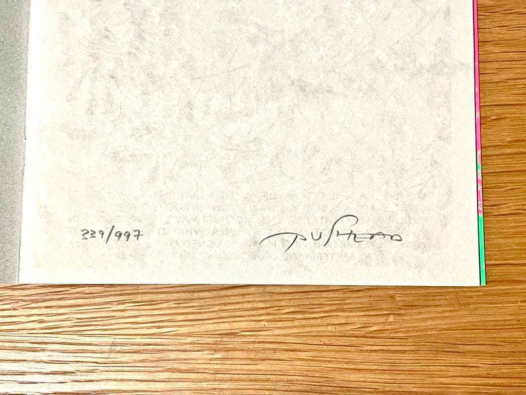 PUSHEADパスヘッドSKELETAL画集 作品集 直筆サイン入り限定997部