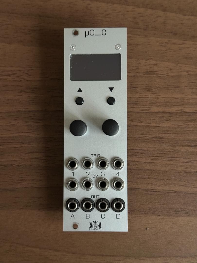 uO_C Ornament & Crime モジュラーシンセ