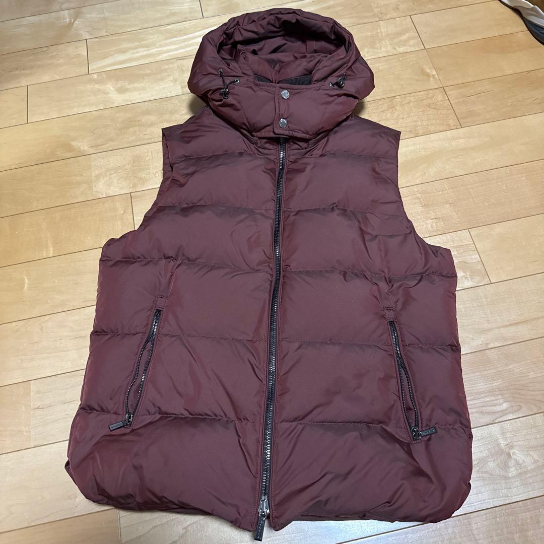 ミ*リ様 MOORER ムーレー　FAYER-KM バーガンディダウンベスト　サ