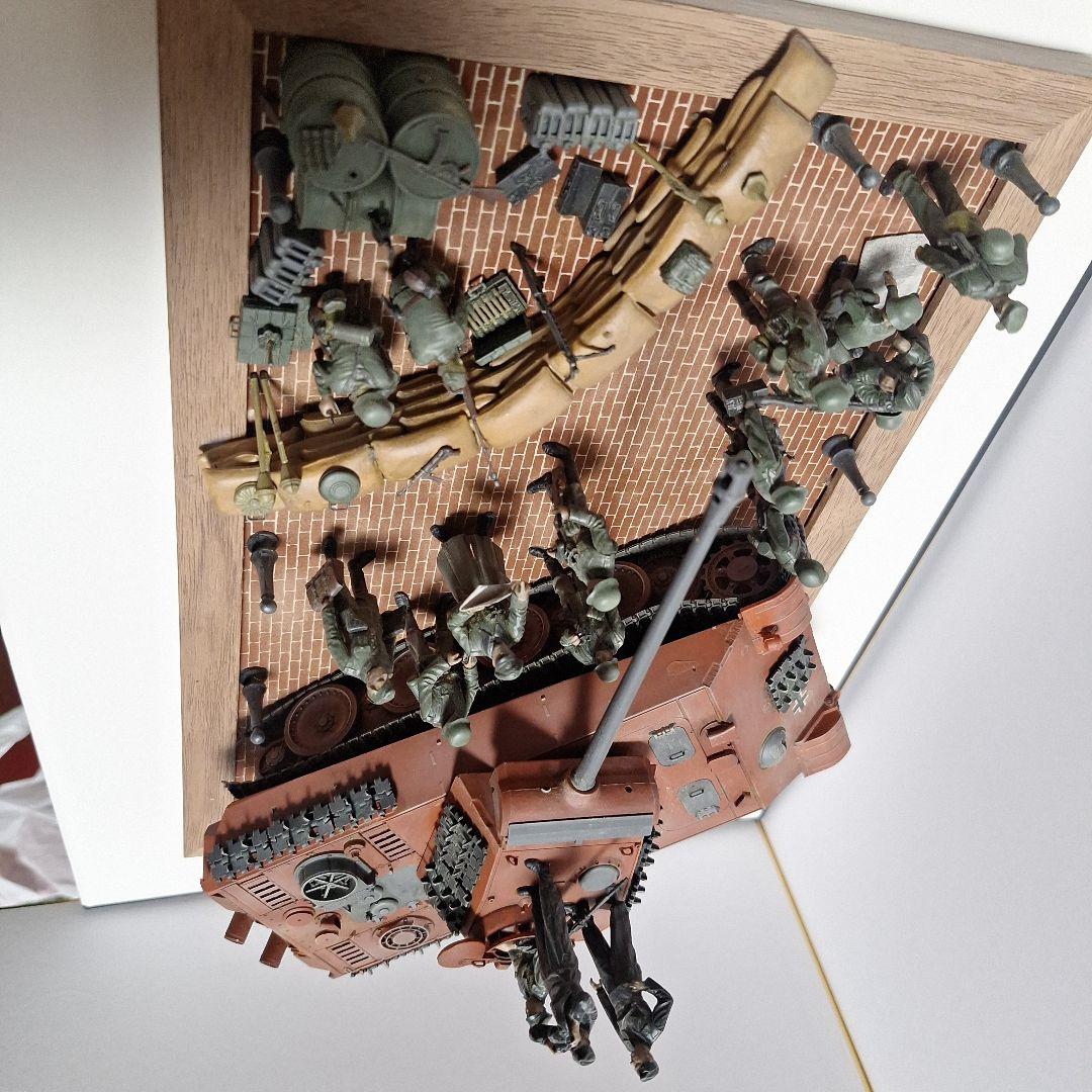 ドイツ軍ミリタリープラモデル1/35　ジオラマ