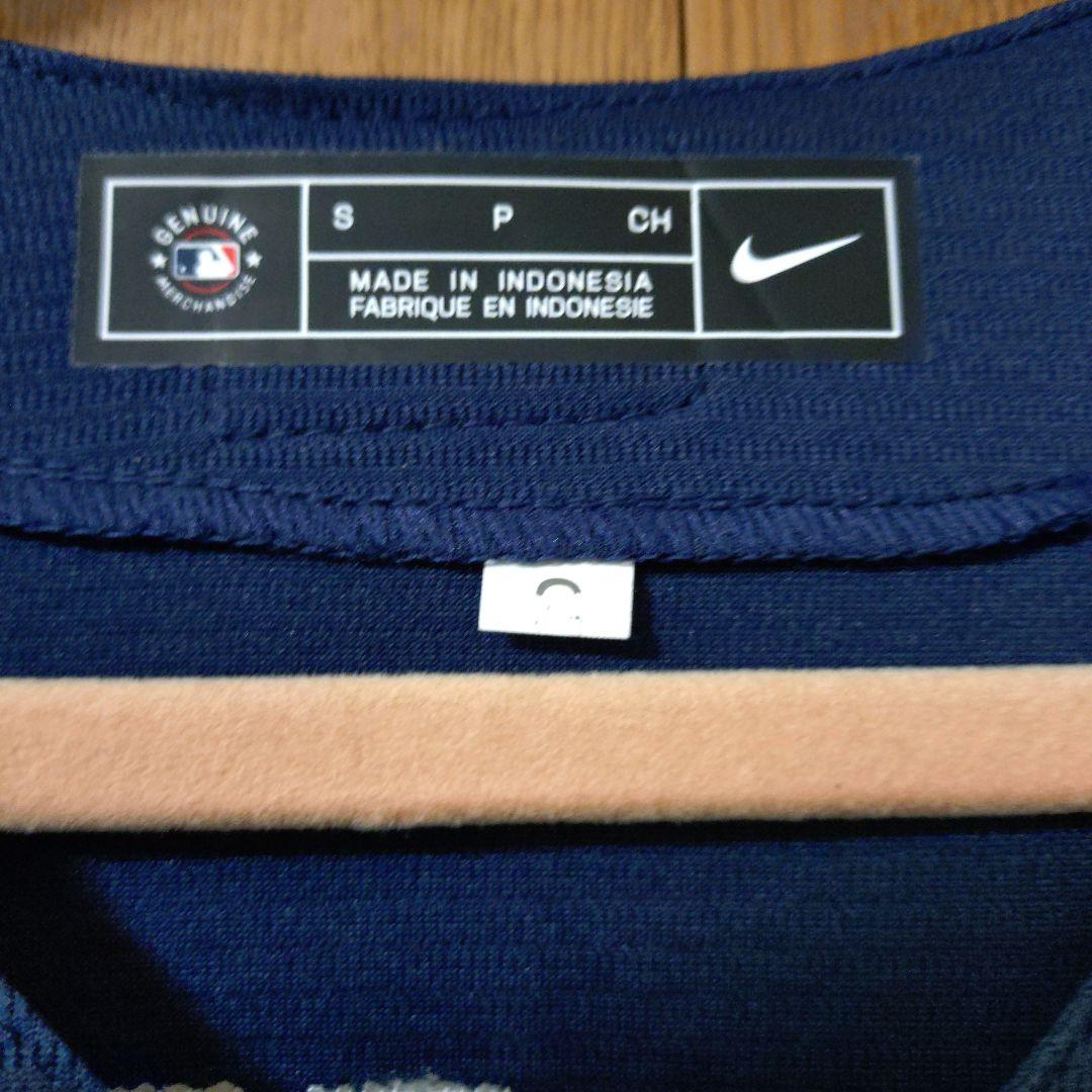 レッドソックス　吉田正尚選手　レプリカユニフォームS　ネイビー