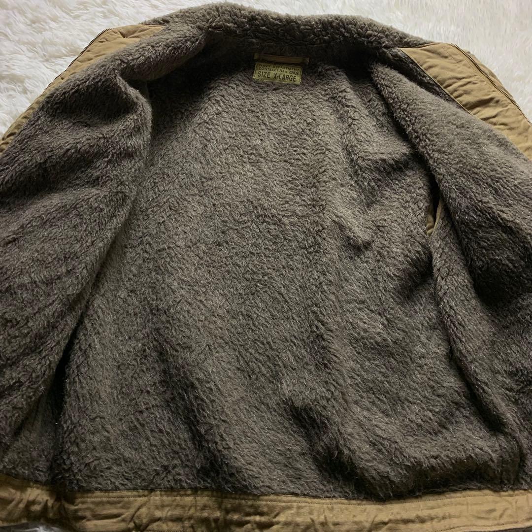 k*e様 【雰囲気抜群】バズリクソンズ デッキジャケット ベージュ XL BR1