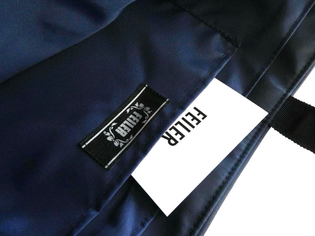 20日限定【フェイラー】学校フェイラー　トートバック　ネイビー　お稽古バック