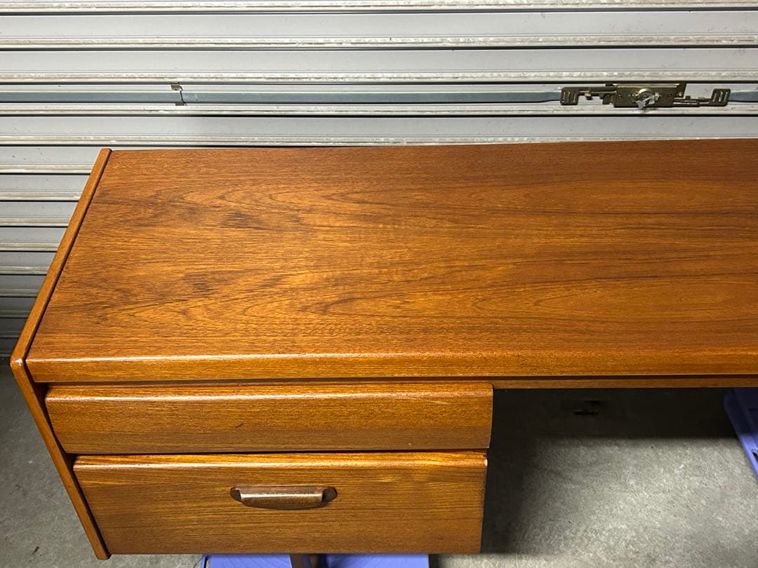 ☆GE206 北欧ヴィンテージ デスク　幅155.5　奥 41　高 67.5cm