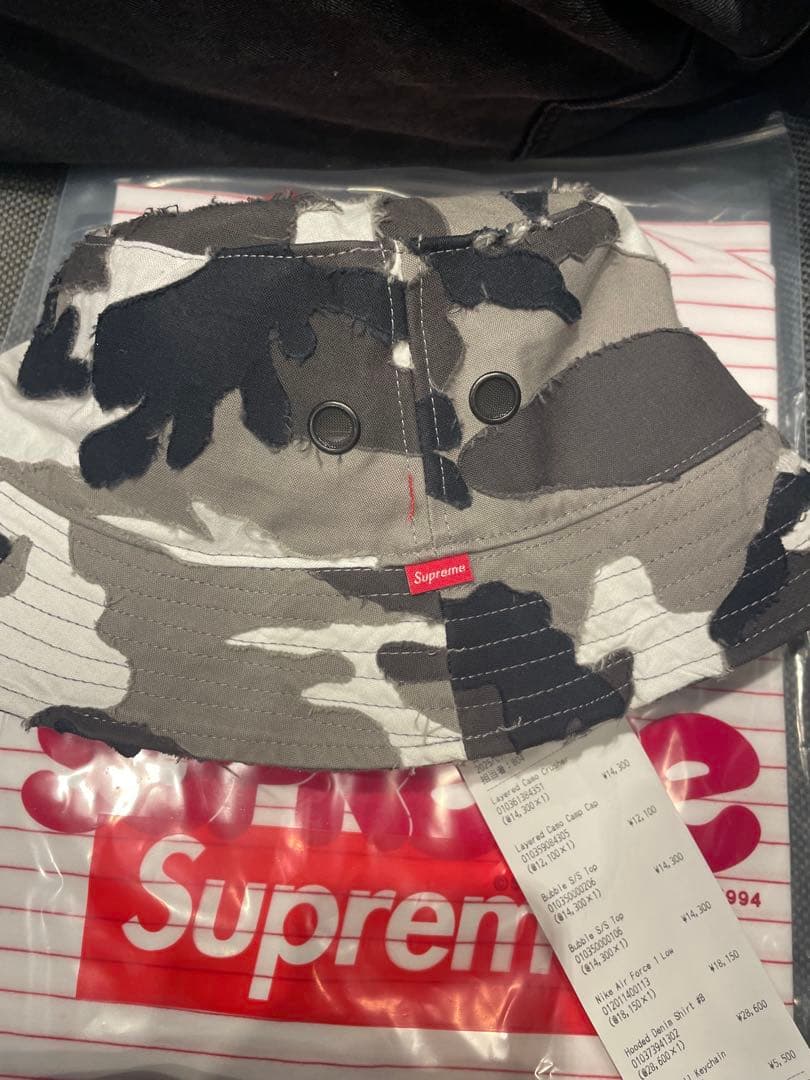 Supreme Layered Camo Crusher M/L 新品未使用