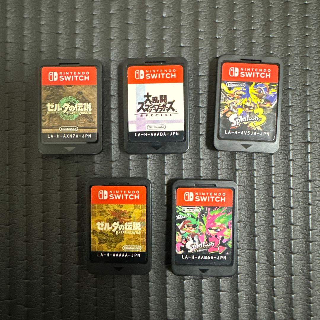 Nintendo Switch ゲーム5本セット ケース付き
