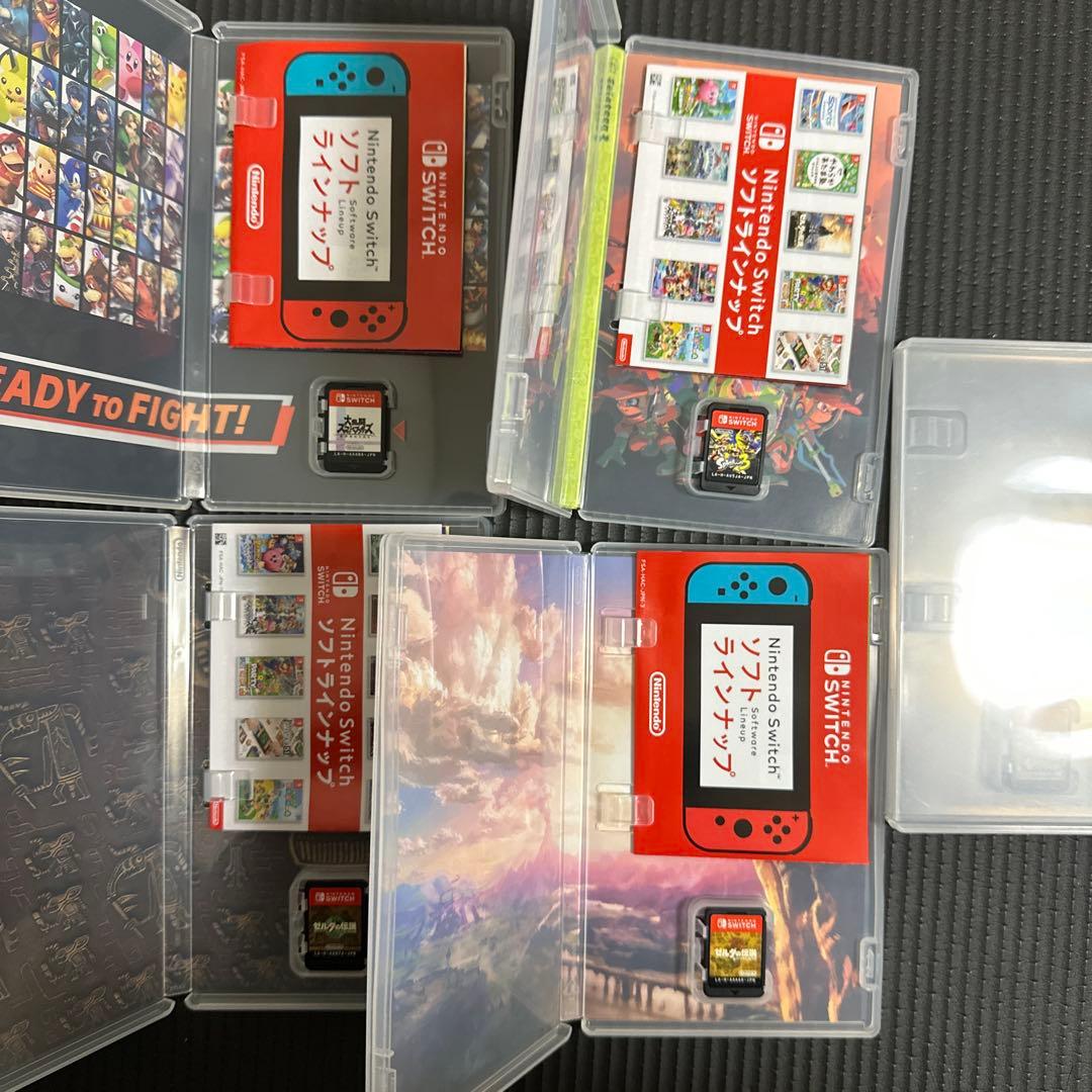 Nintendo Switch ゲーム5本セット ケース付き