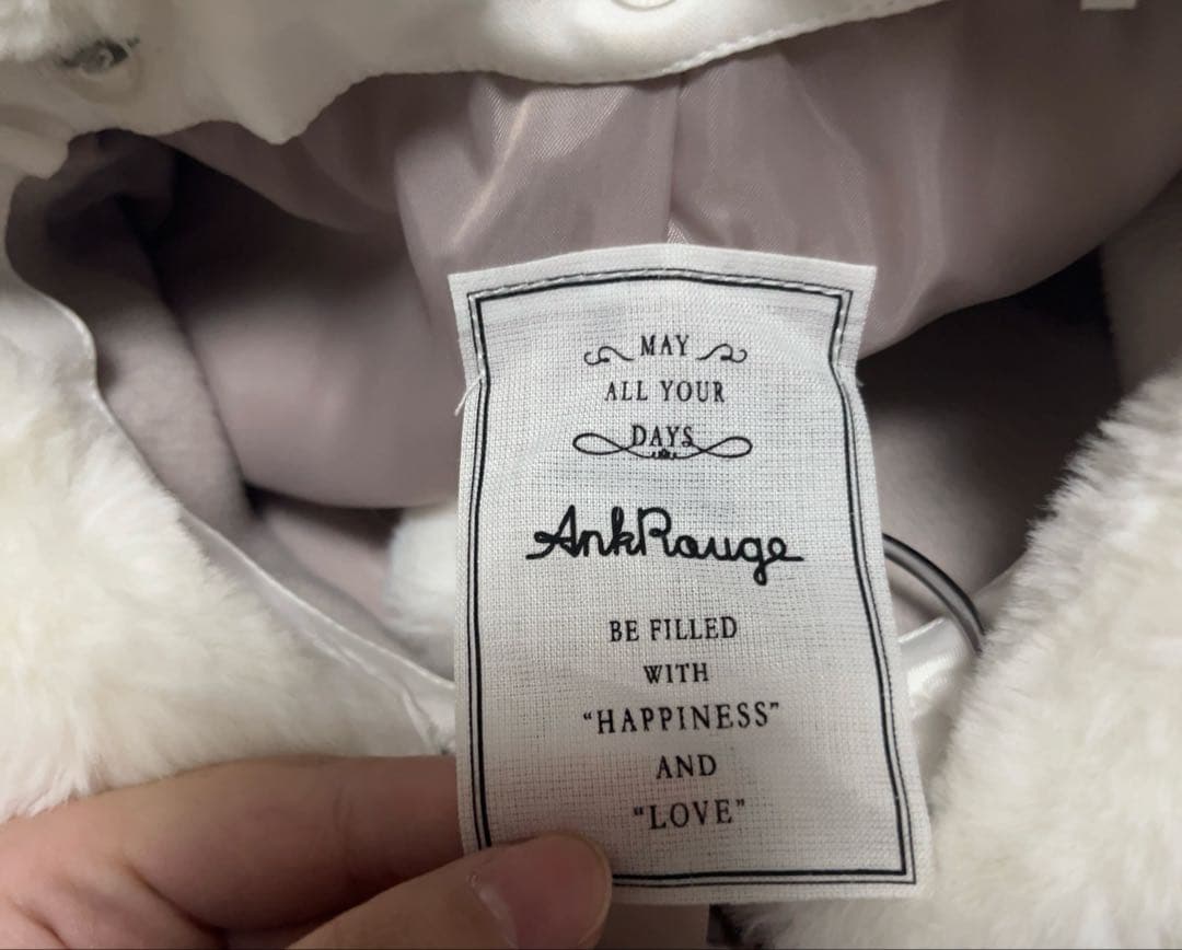 Ank Rougeポンチョコート