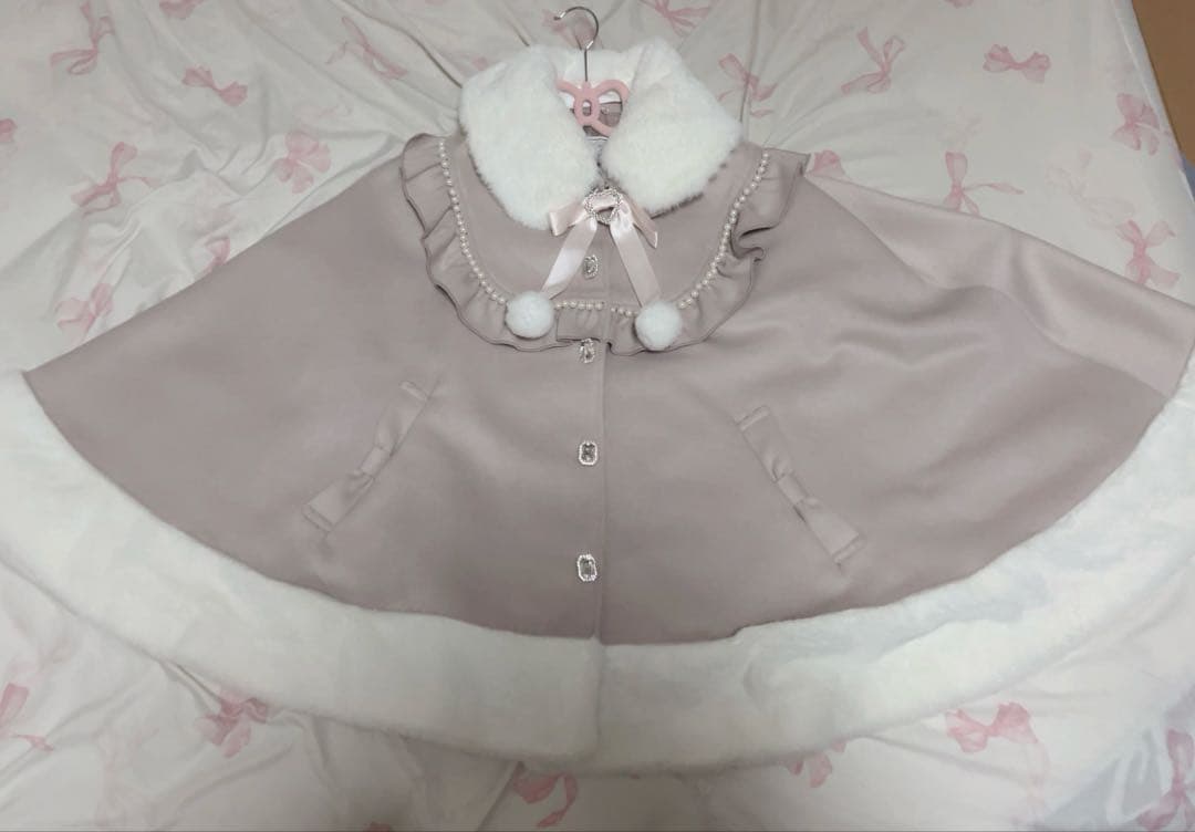 Ank Rougeポンチョコート