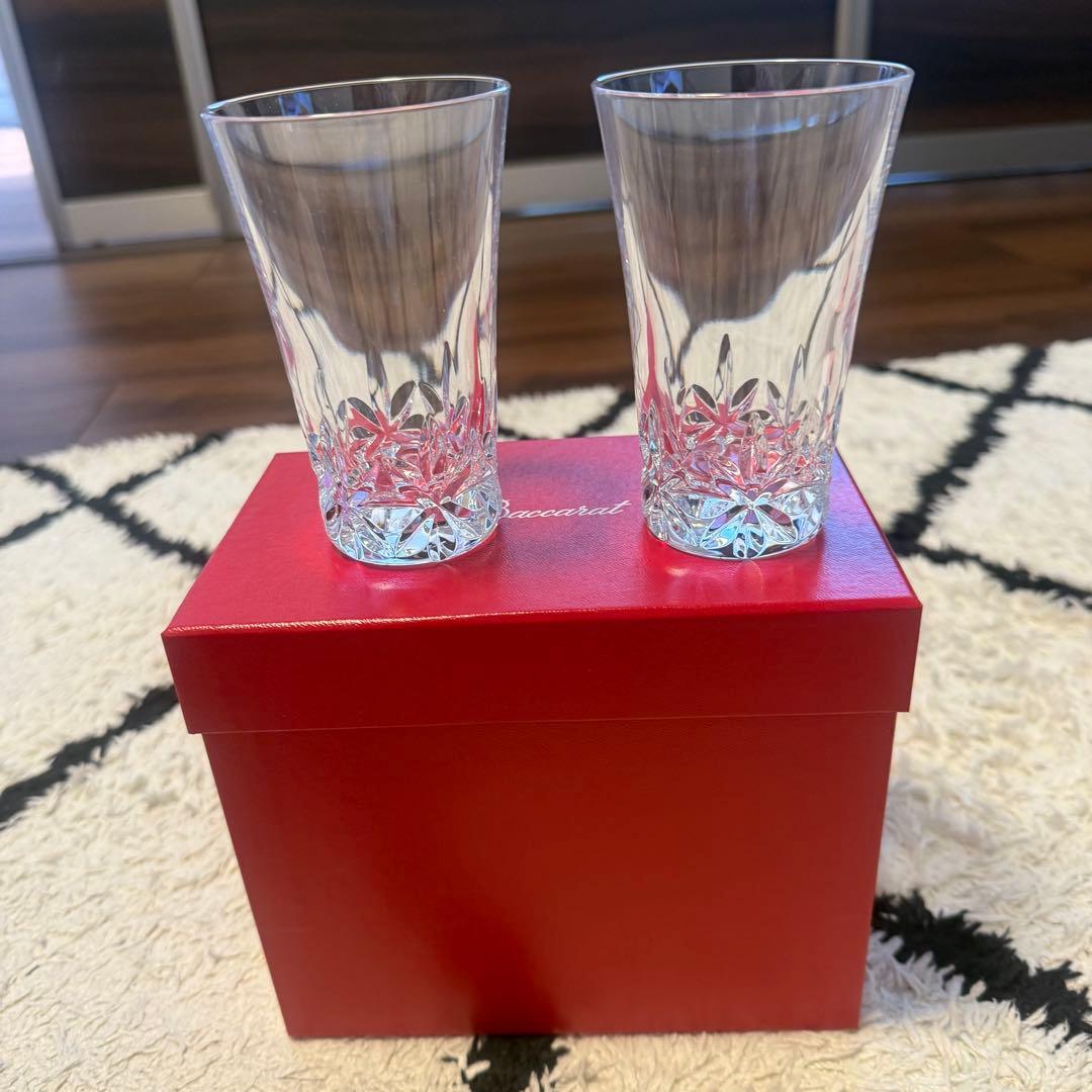Baccarat ECLAT グラスジャパン　エクラ 2客セット
