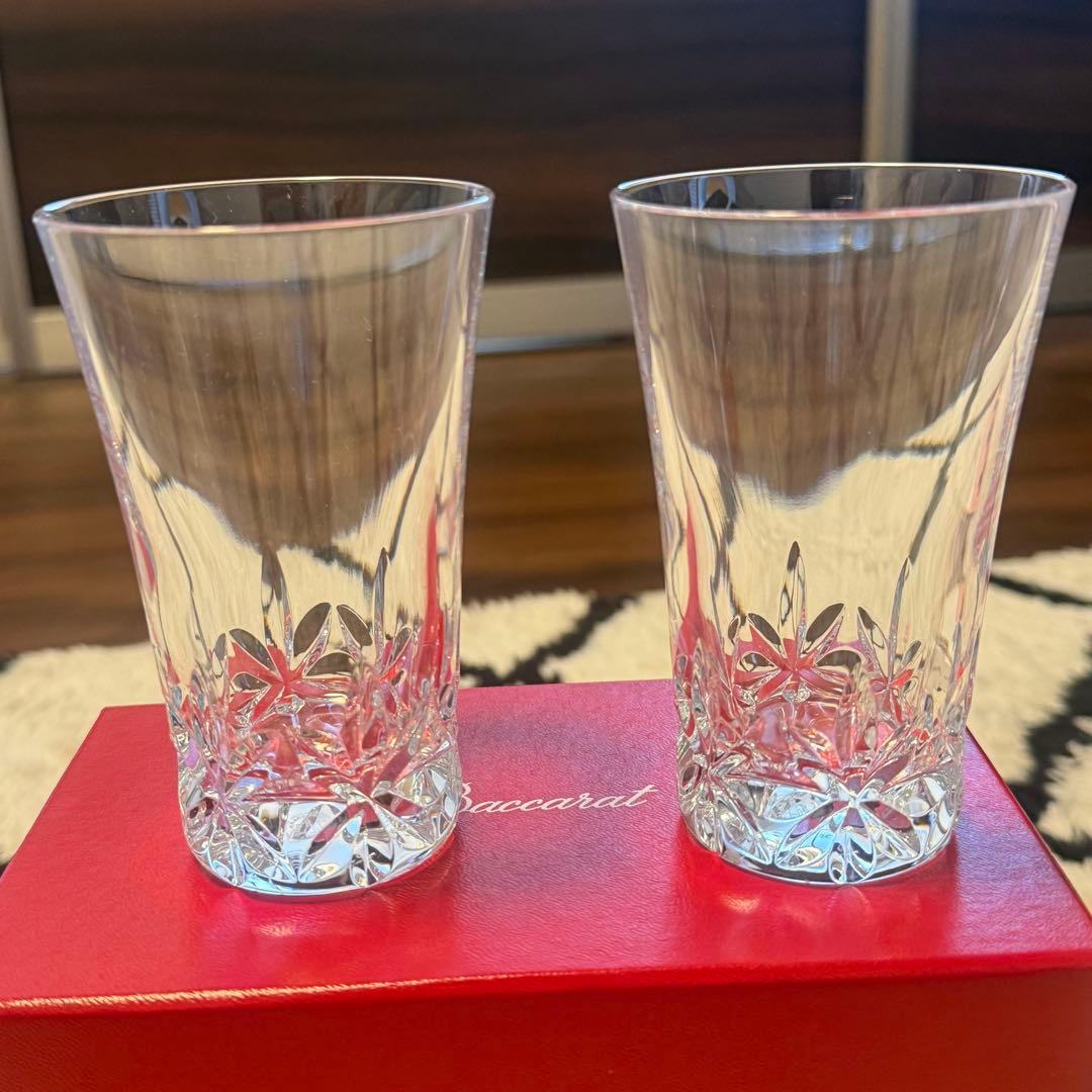 Baccarat ECLAT グラスジャパン　エクラ 2客セット