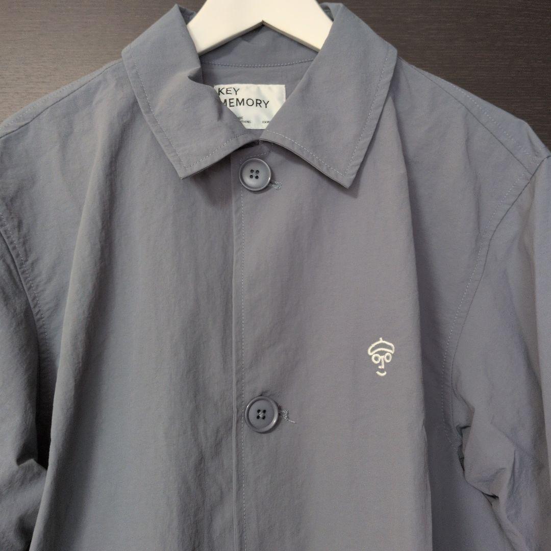 新品キーメモリーユニセックスステンカラーコート