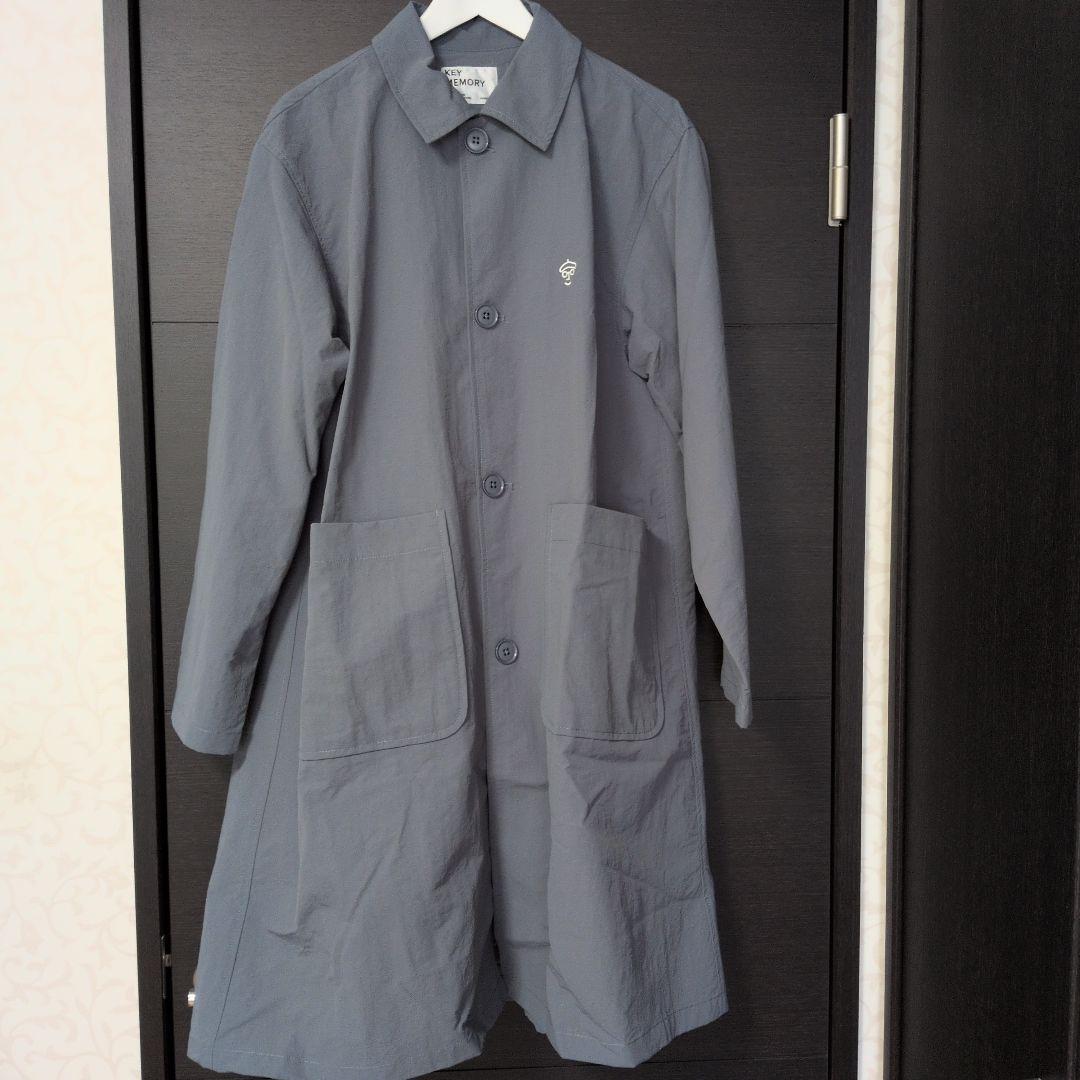 新品キーメモリーユニセックスステンカラーコート