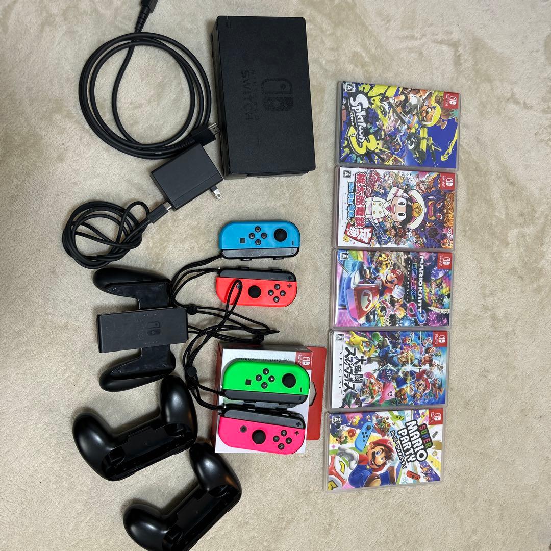 ニンテンドーSwitch本体以外の付属品