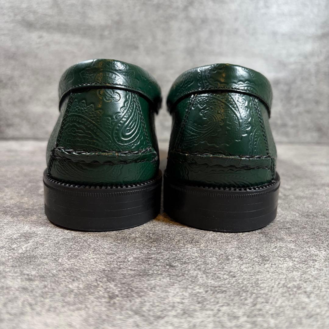 極美品✨KENFORD ケンフォード　ペイズリー　レザー　ローファー　K004