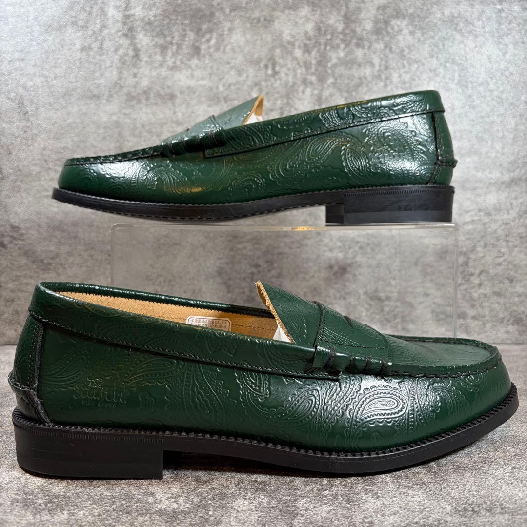 極美品✨KENFORD ケンフォード　ペイズリー　レザー　ローファー　K004