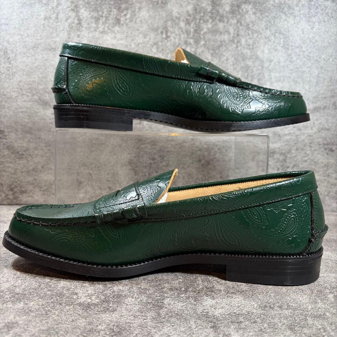 極美品✨KENFORD ケンフォード　ペイズリー　レザー　ローファー　K004