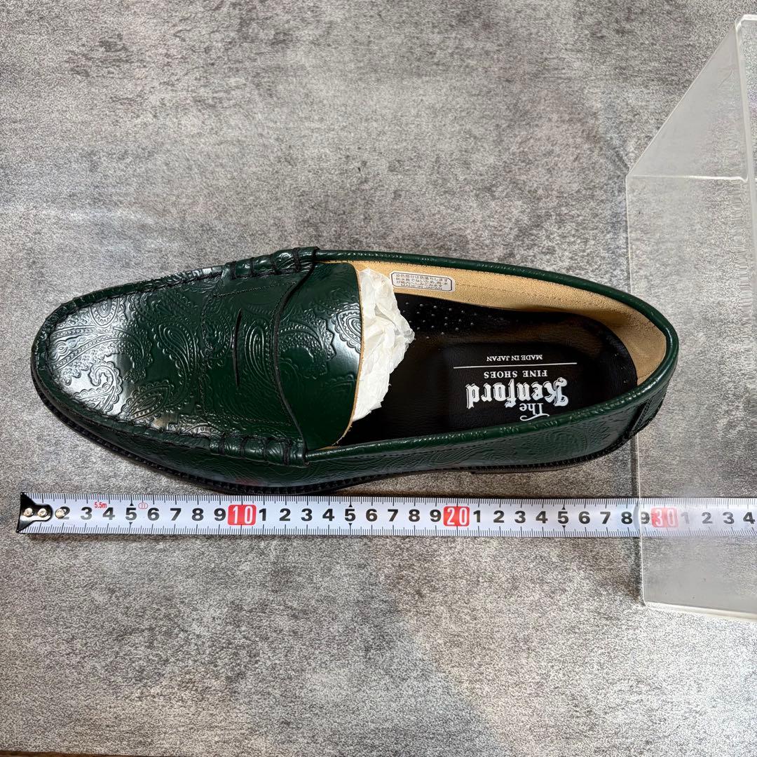 極美品✨KENFORD ケンフォード　ペイズリー　レザー　ローファー　K004