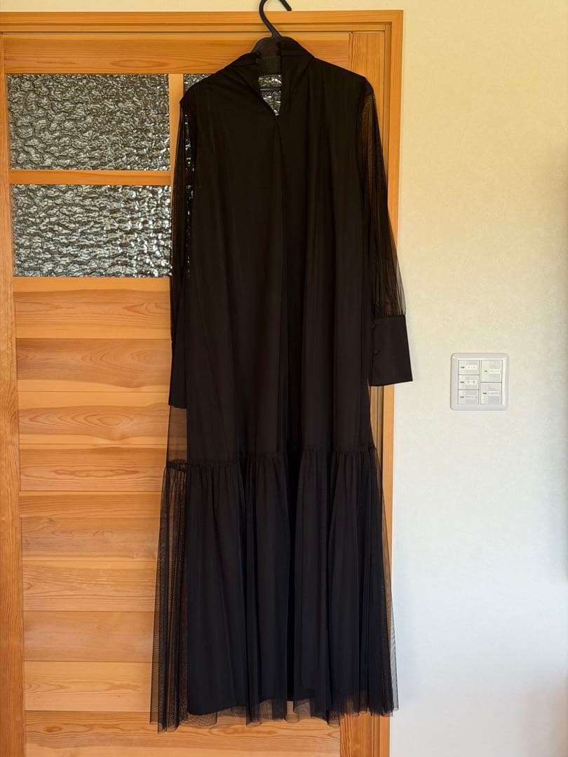 CAPRICIEUX LE´MAGE チュールハイネックワンピース　オケージョン