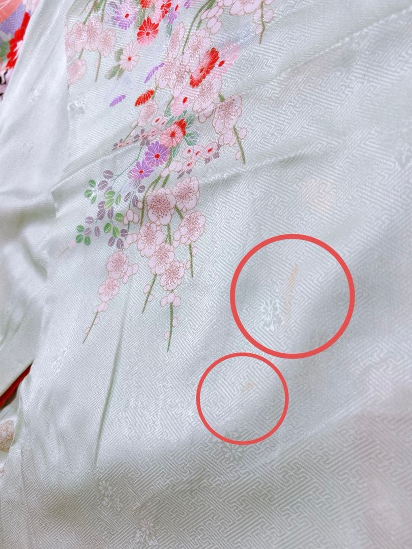 お買い得品♡七五三　7歳　フルセット　女の子　一式　ミントグリーン