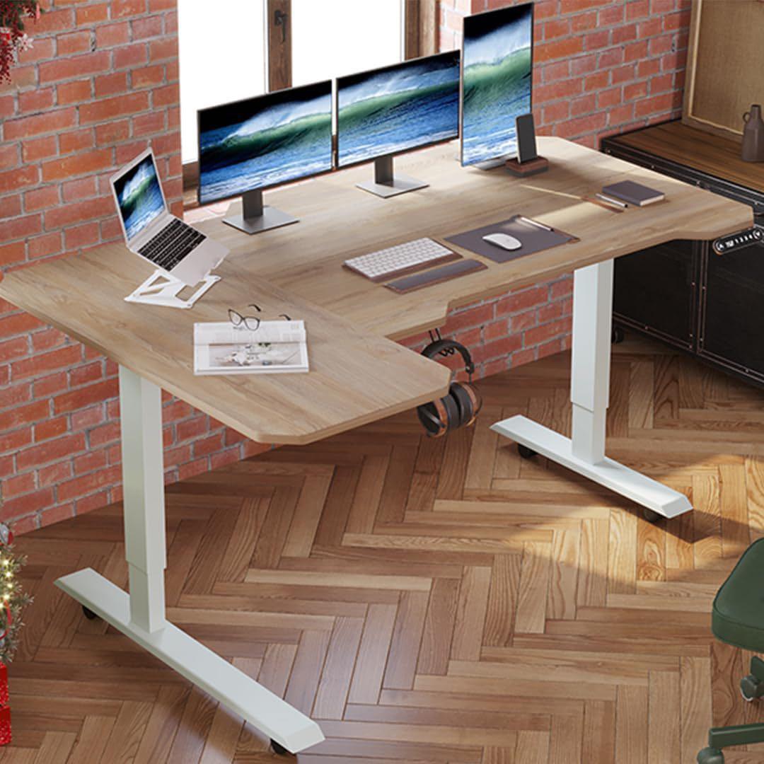 電動式昇降150*101cmゲーミングデス71-117CM 高さメモリー機能