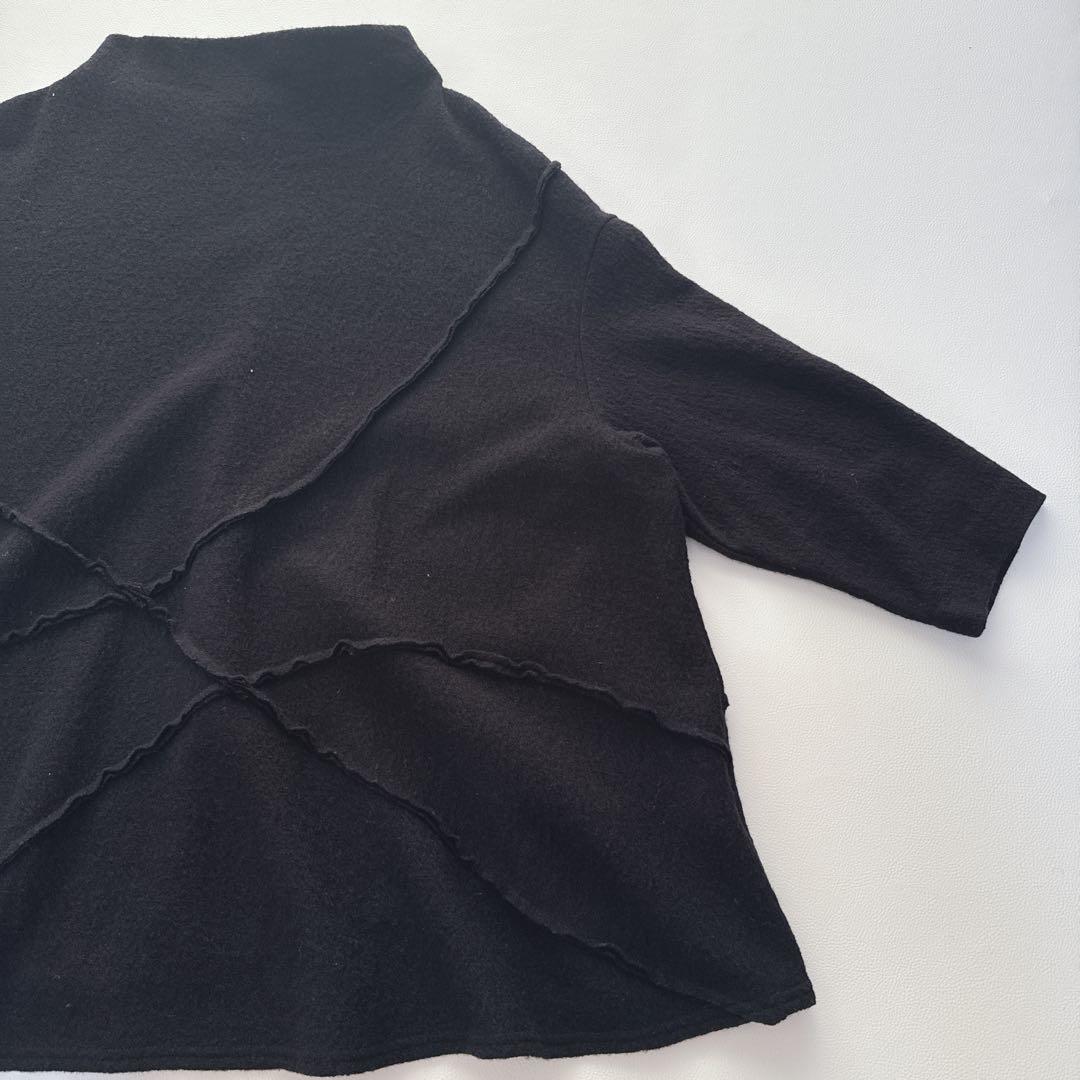 麦8610様！芽風センソユニコ ウール　オーバーサイズ　プルオーバー チュニック