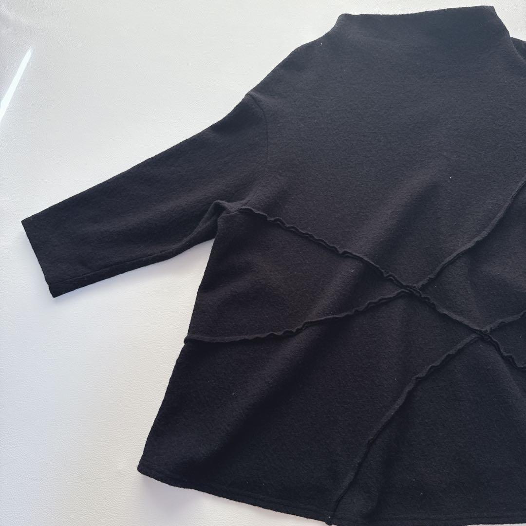 麦8610様！芽風センソユニコ ウール　オーバーサイズ　プルオーバー チュニック