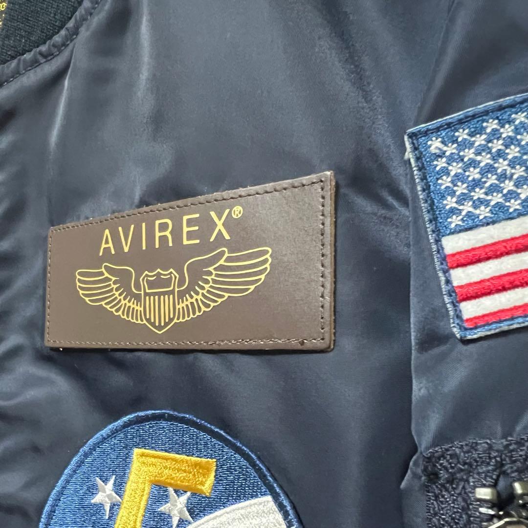 【極美品】AVIREX フライトジャケット L-2A 5th AIR FORCE