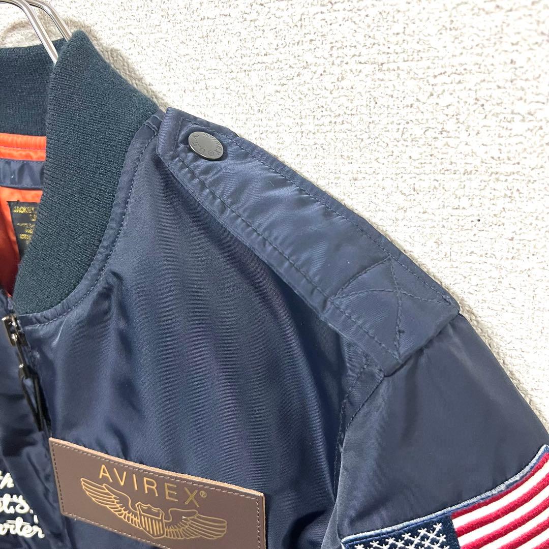 【極美品】AVIREX フライトジャケット L-2A 5th AIR FORCE
